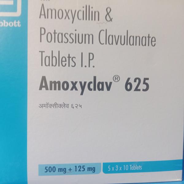 AMOXYCLAV 625 MG              10 TAB